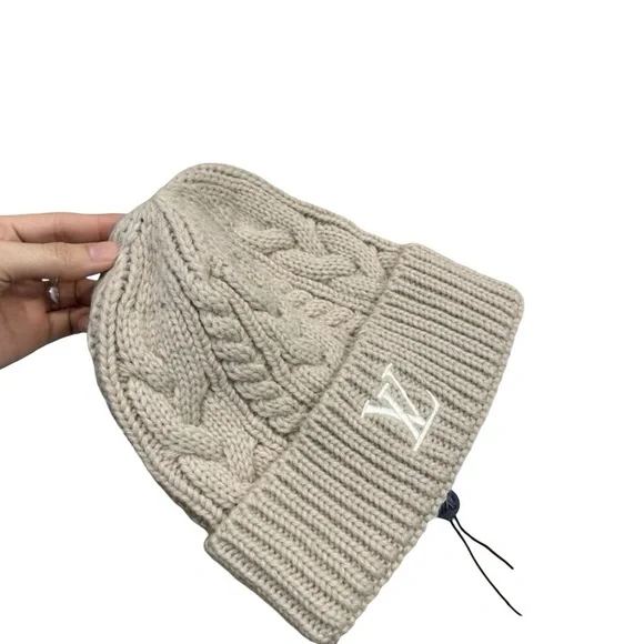 Only LV Mini Cable Beanie - Picture 2 of 10